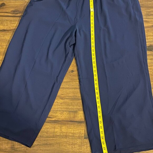 SOLD          Hanna Nikole Plus Size Mother of the Bride Navy Pant Suit Size 22W - Picture 11 of 16